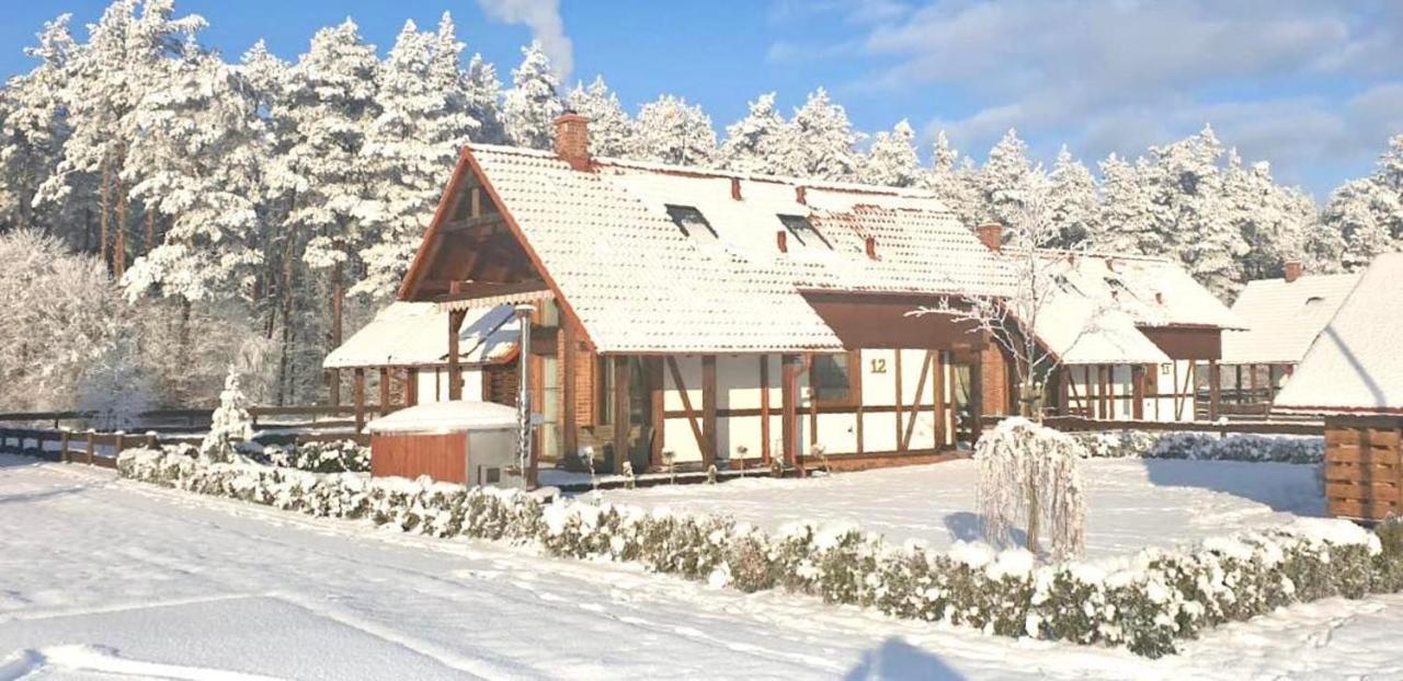 Ostoja Bukowo 12,2 Chata U Szoltesa Borowy Mlyn Dış mekan fotoğraf